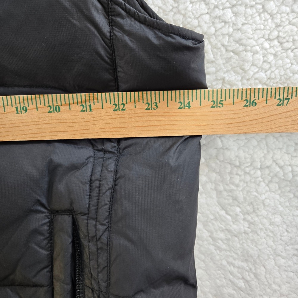 Eddie Bauer Mens L Black Down Vest Quilted‎ Goose Down Puffer Lightweight Casual - Picture 3 of 10